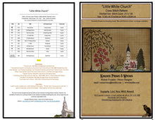 Load image into Gallery viewer, Amazing Grace-Little White Church-Cross Stitch Pattern- Printed And Mailed