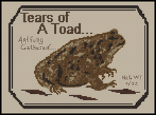 Load image into Gallery viewer, &quot;Tears Of A Toad&quot; -Cross Stitch Pattern-Instant Download
