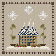 Load image into Gallery viewer, "Warmest Wishes"- Cross Stitch Pattern- Instant Download