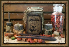 Load image into Gallery viewer, Wing Of Bat Apothecary Label- Cross Stitch Pattern Packet- INSTANT DOWNLOAD