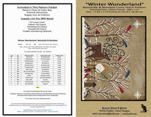Load image into Gallery viewer, Winter Wonderland- Belsnickle & Reindeer- Cross Stitch Pattern- Instant Download