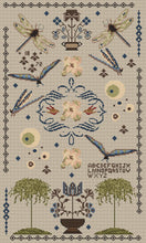 Load image into Gallery viewer, Dragonfly&#39;s Sampler- Cross Stitch Pattern- Mailed Version - Kanikis
