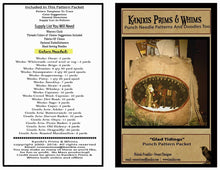 Load image into Gallery viewer, Glad Tidings- Santa & Moose- Punch Needle Pattern- INSTANT DOWNLOAD-as seen in PNPS- 2015 - Kanikis