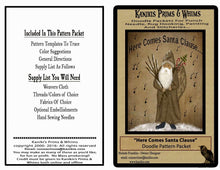 Load image into Gallery viewer, Here Comes Santa Clause- Doodle Pattern Packet -Mailed Version - Kanikis
