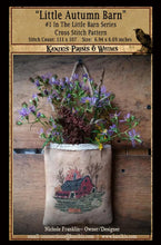 Load image into Gallery viewer, Little Autumn Barn- #1 In The Little Barn Series- Cross Stitch Pattern- Mailed Version - Kanikis