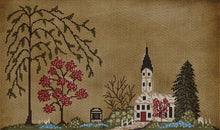 Load image into Gallery viewer, Little White Church-Cross Stitch Pattern- Printed And Mailed - Kanikis