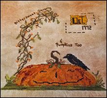 Load image into Gallery viewer, October-Halloween Double Cross Stitch Pattern Packet- PRINTED AND MAILED - Kanikis