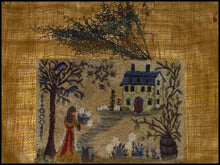 Load image into Gallery viewer, She Tends Her Gardens -PUNCH NEEDLE PATTERN- Instant Download - Kanikis