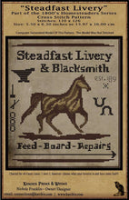 Load image into Gallery viewer, Steadfast Livery-1800's Series- Cross Stitch- PRINTED AND MAILED - Kanikis