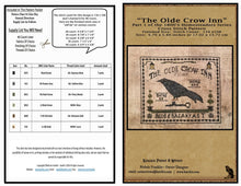 Load image into Gallery viewer, The Old Crow Inn- Part 1 of 1800's Homesteaders Series- Cross Stitch Pattern- Printed And Mailed - Kanikis