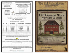 Load image into Gallery viewer, The Old General Store-1800's Series- Cross Stitch- INSTANT DOWNLOAD - Kanikis