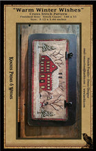 Load image into Gallery viewer, Warm Winter Wishes- Cross Stitch Pattern Packet-As Seen In PNPS- 2017- Printed And Mailed - Kanikis