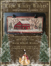 Load image into Gallery viewer, Warm Winter Wishes- Cross Stitch Pattern Packet-As Seen In PNPS- 2017- Printed And Mailed - Kanikis