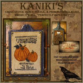 Wing Of Bat Apothecary Label- Cross Stitch Pattern Packet- INSTANT DOWNLOAD - Kanikis
