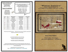 Load image into Gallery viewer, Winter Solstice- Cross Stitch Pattern- Instant Download - Kanikis