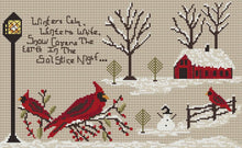 Load image into Gallery viewer, Winter Solstice- Cross Stitch Pattern- Instant Download - Kanikis