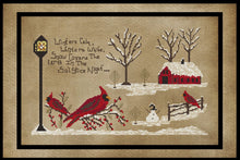 Load image into Gallery viewer, Winter Solstice- Cross Stitch Pattern- Printed And Mailed - Kanikis