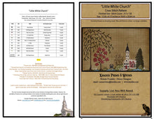 Load image into Gallery viewer, Amazing Grace-Little White Church-Cross Stitch Pattern- Printed And Mailed
