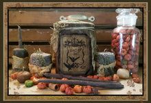 Load image into Gallery viewer, Wing Of Bat Apothecary Label- Cross Stitch Pattern Packet- INSTANT DOWNLOAD
