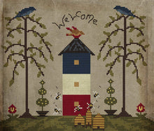 Load image into Gallery viewer, Birds Bees N Trees- Cross Stitch- PRINTED AND MAILED - Kanikis
