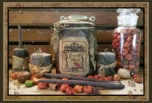 Load image into Gallery viewer, Eye Of Newt- Apothecary Label- Cross Stitch Pattern Packet- PRINTED &amp; MAILED - Kanikis
