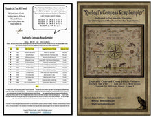 Load image into Gallery viewer, Rachael&#39;s Compass Rose Sampler- Cross Stitch Pattern- Instant Download - Kanikis
