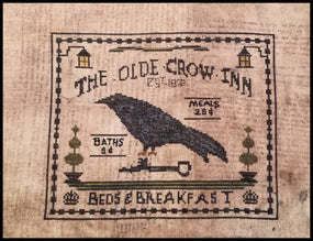 The Old Crow Inn- Part 1 of 1800's Homesteaders Series- Cross Stitch Pattern- Instant Download - Kanikis