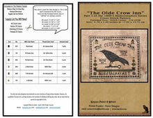 Load image into Gallery viewer, The Old Crow Inn- Part 1 of 1800&#39;s Homesteaders Series- Cross Stitch Pattern- Printed And Mailed - Kanikis
