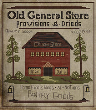 Load image into Gallery viewer, The Old General Store-1800&#39;s Series- Cross Stitch- INSTANT DOWNLOAD - Kanikis
