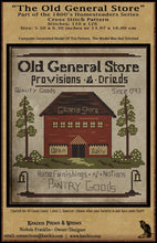 Load image into Gallery viewer, The Old General Store-1800&#39;s Series- Cross Stitch-PRINTED AND MAILED - Kanikis
