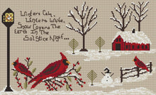 Load image into Gallery viewer, Winter Solstice- Cross Stitch Pattern- Instant Download - Kanikis
