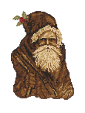 Load image into Gallery viewer, &quot;Here Comes Santa- TAKE 2&quot; -Cross Stitch Pattern- Printed And Mailed
